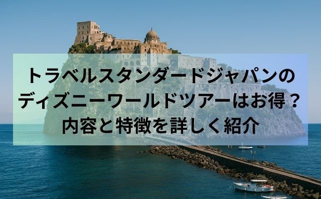 トラベルスタンダードジャパンのディズニーワールドツアーはお得？内容と特徴を詳しく紹介。