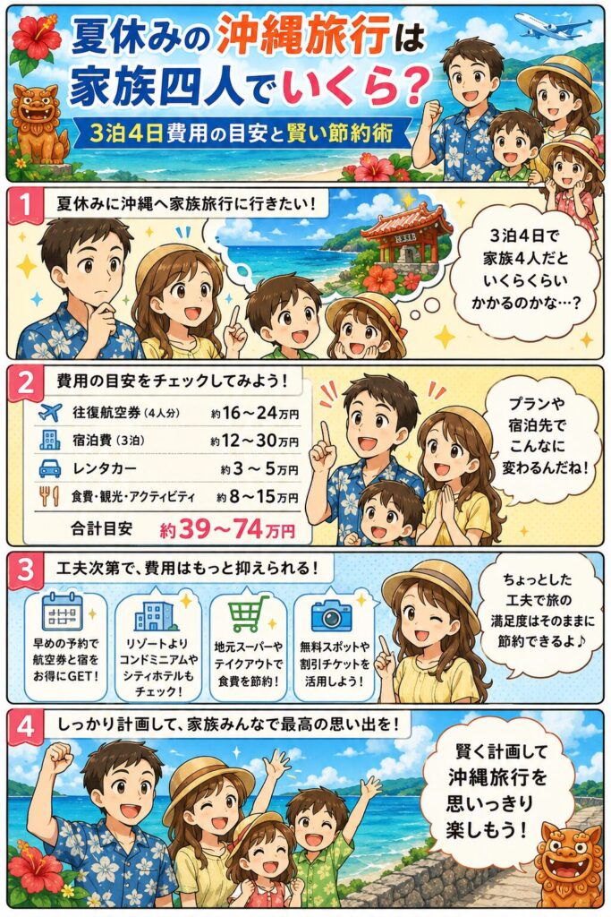 この記事の紹介をする4コマ漫画