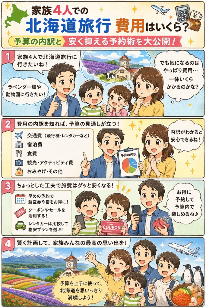 この記事の紹介をする4コマ漫画