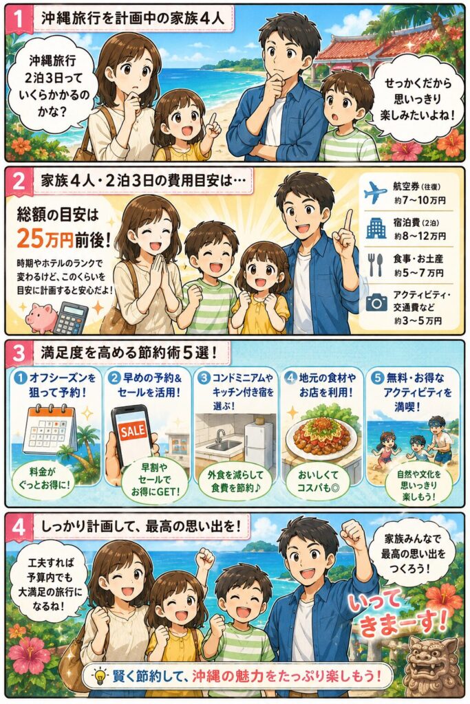 この記事の紹介をする4コマ漫画