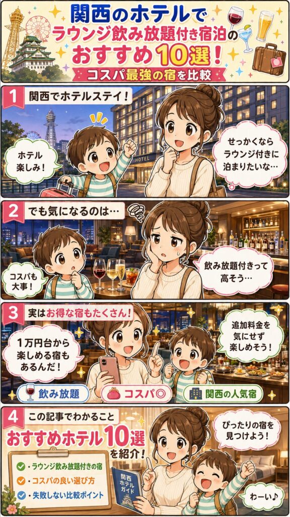 この記事の紹介をする4コマ漫画